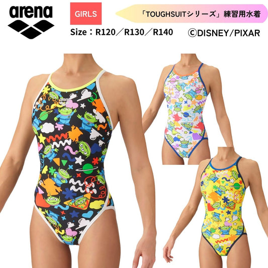 水着 トレーニングワンピース（オープンバック） ガールズ 水泳 競泳 トレーニング