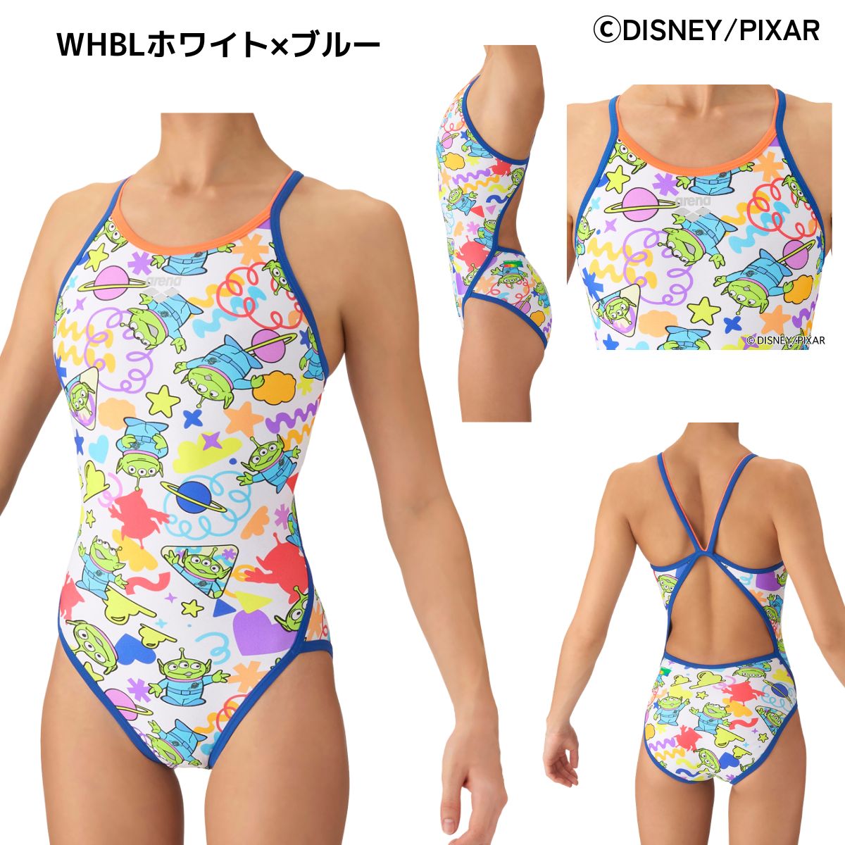 水着 トレーニングワンピース（オープンバック） レディース 水泳 競泳 トレーニング