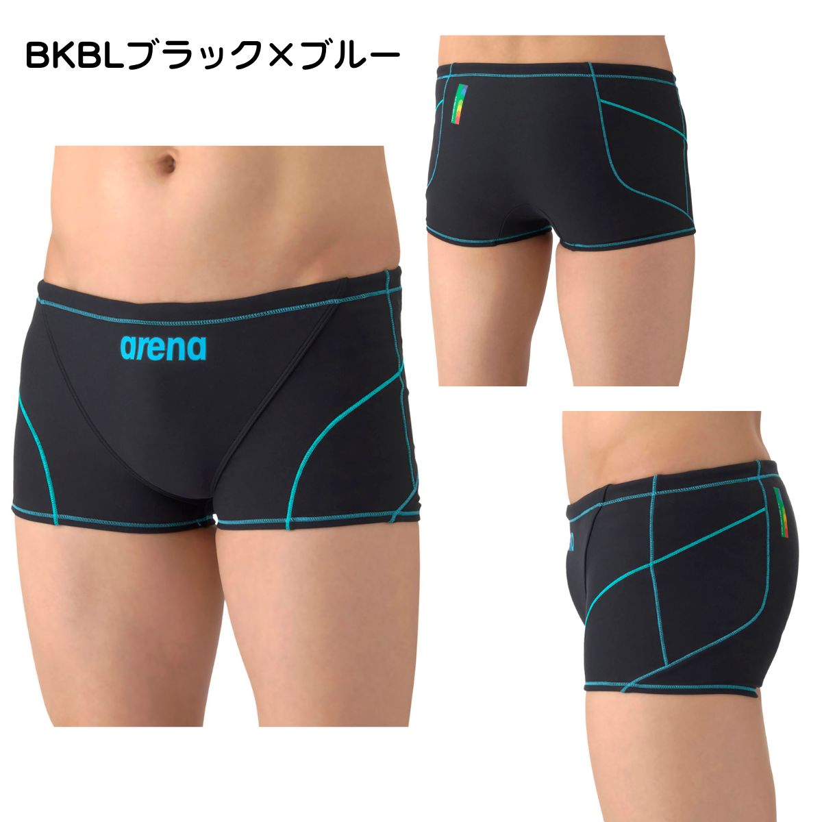 メンズ 競泳トレーニング水着 スパッツ ショートレッグ 水泳 練習用 ショート