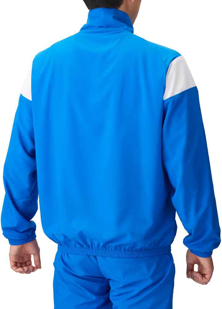 Fabric jacket for swimmers and team wear with mesh lining