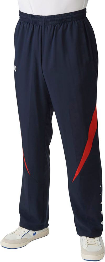 チーム ロングパンツ 布帛 裏地メッシュ仕様