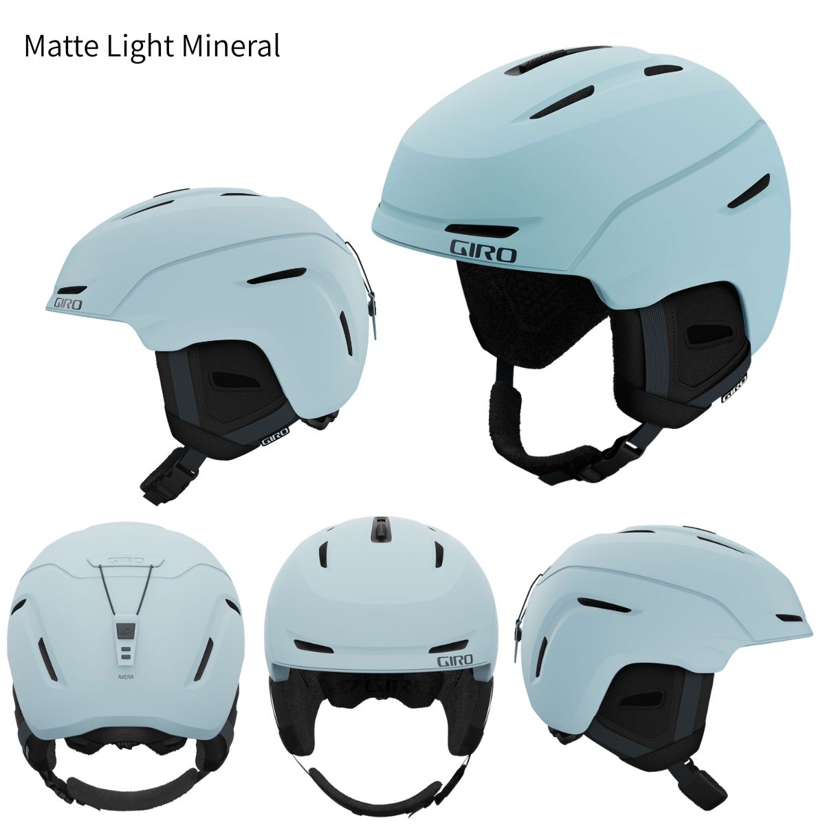 ジロ スキーヘルメットAVERA AF アジアンフィット 白 レディースS アベラ レディース スノーヘルメット スキー スノーボード アジアン