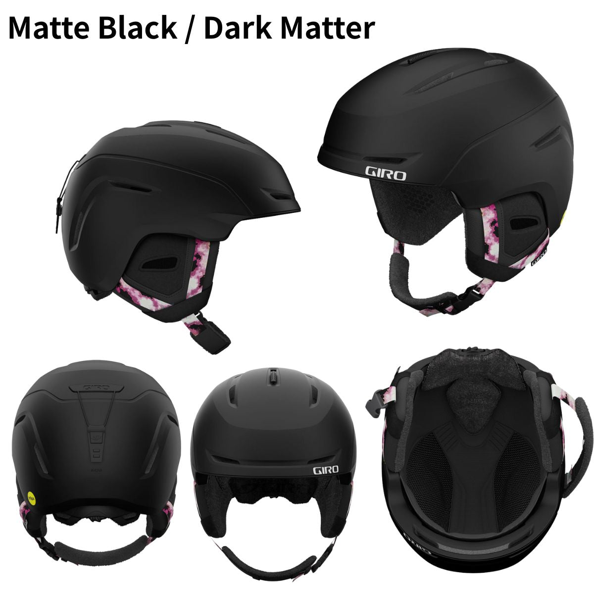 アベラミップス レディース スノーヘルメット スキー スノーボード アジアンフィット