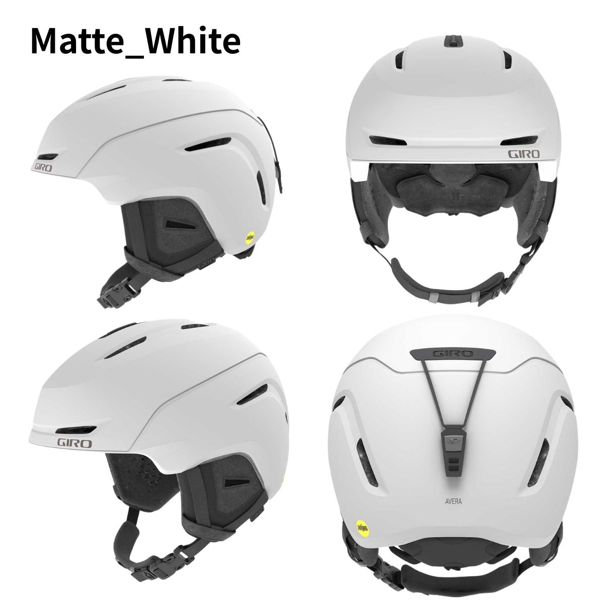 アベラミップス レディース スノーヘルメット スキー スノーボード アジアンフィット