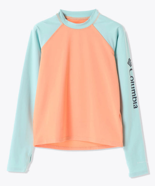 キッズ ジュニアサンディショアーズロングスリーブサンガード ラッシュガード 子供用