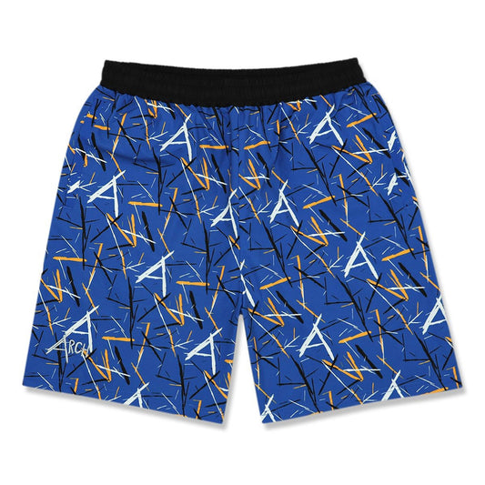 Arch scratched shorts basketball shorts for men