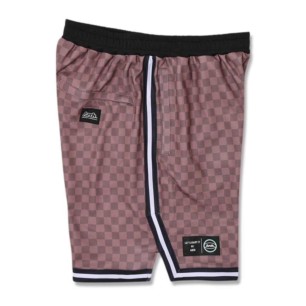 Arch checkered shorts バスケ ショーツ 部活 バスパン スポーツ