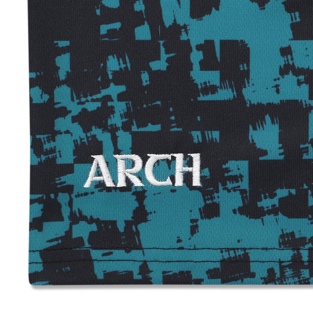 Arch grid faded shorts バスケットボール ショーツ バスパン メンズ