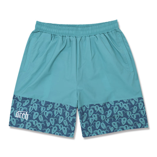 Arch brush heart shorts メンズ ショーツ バスパン バスケット