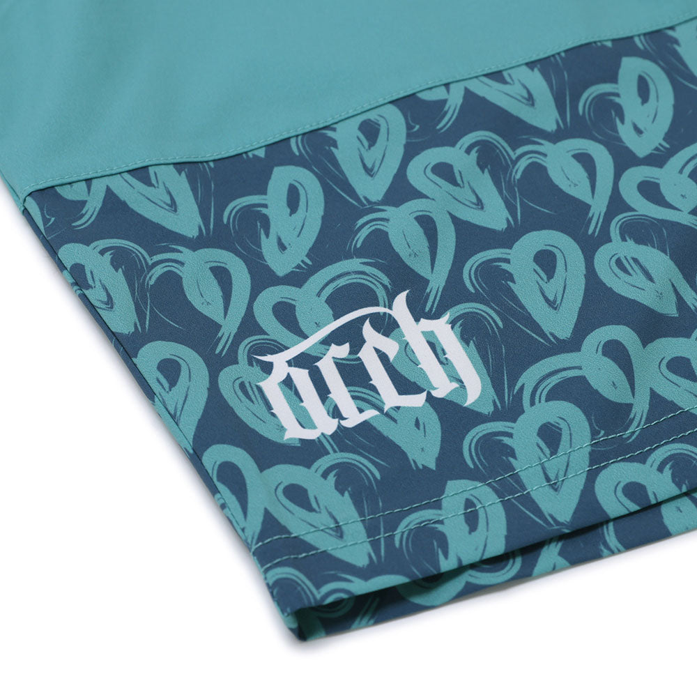 Arch brush heart shorts メンズ ショーツ バスパン バスケット