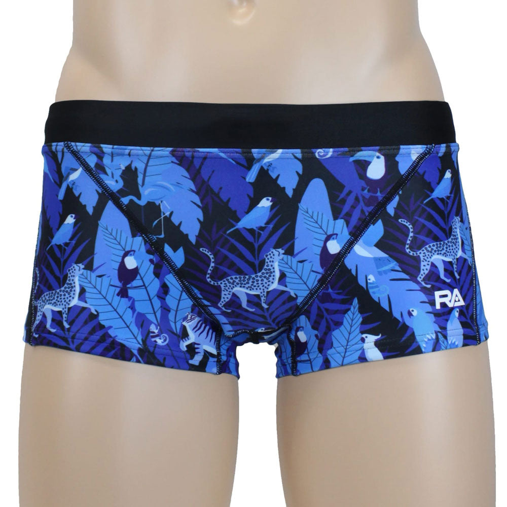 JUNGLE BEAT Men's Swimbox Competitive Training Swimwear