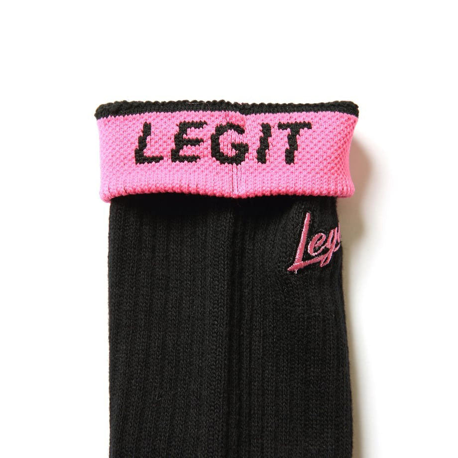 ユニセックス ジュニア バスケ ソックス ミドル丈 BRUSH UP SOCKS