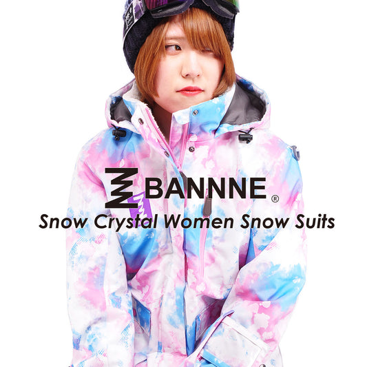 Snow Crystal Women Snow Suit レディース スキーウェア 上下