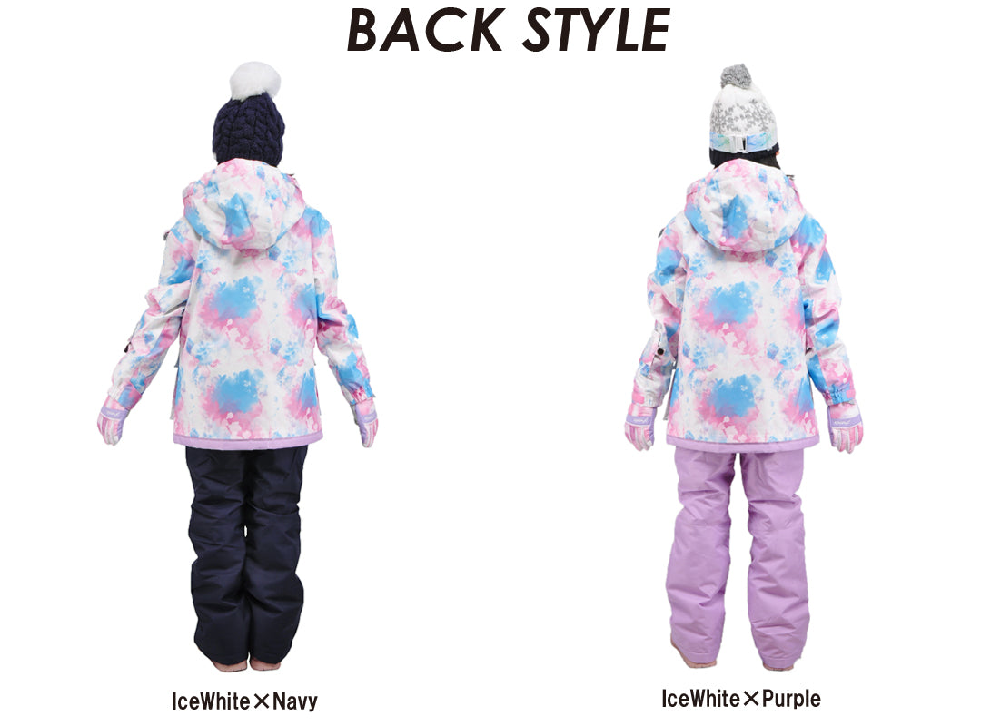 ジュニア ガールズ スキーウェア 上下セット スノーウェア Snow