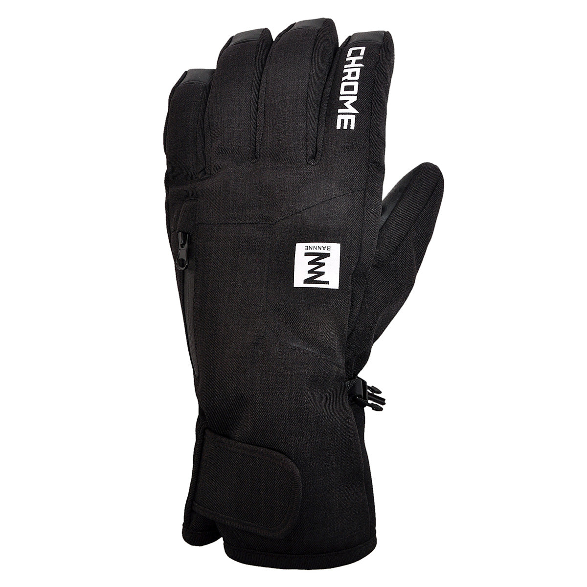 Adult Five-Finger Gloves with High-Performance Waterproof and Breathable Insert Film DRI VENT