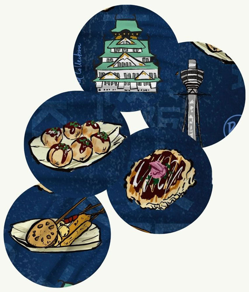 Neck Warmer ORIGINAL JP OSAKA Japan Exclusive Neck Gaiter