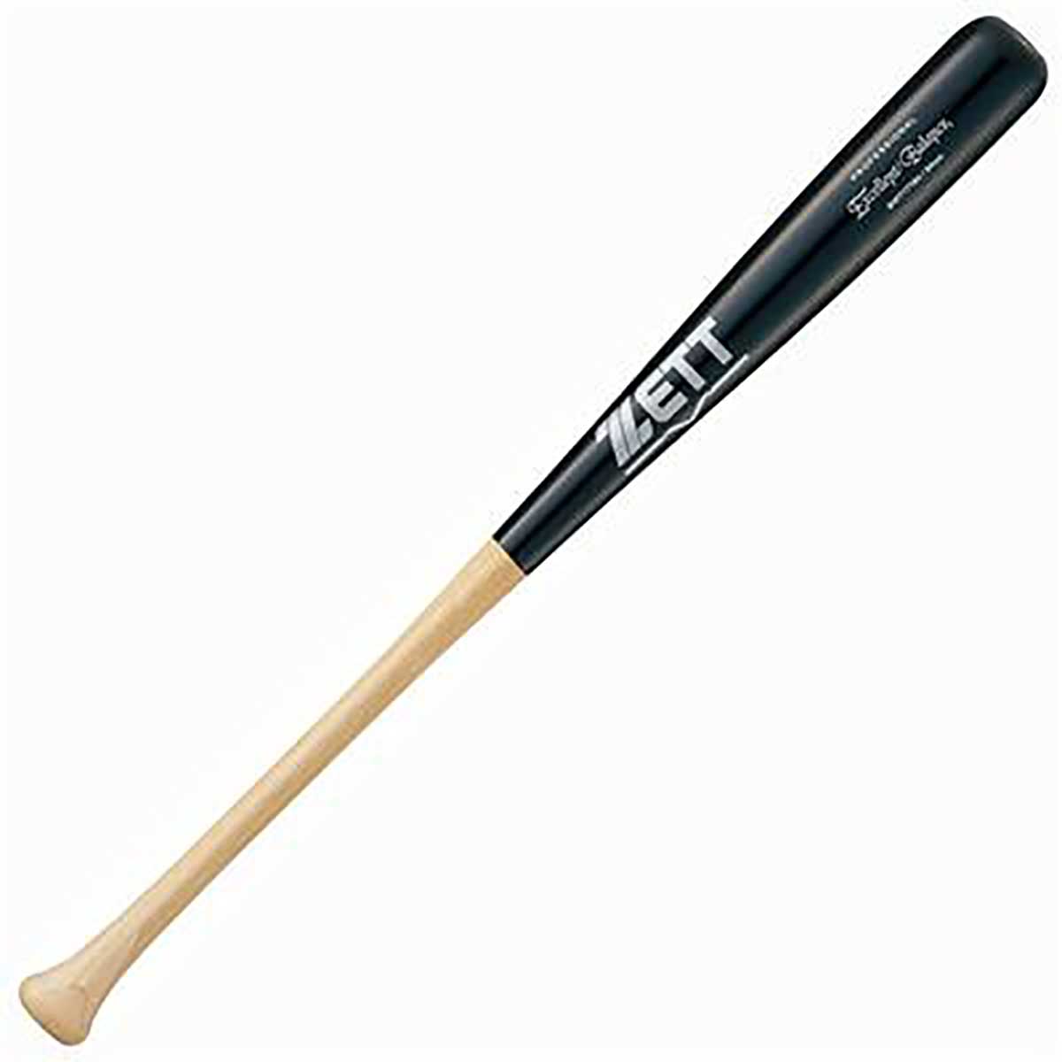 Hardwood bat 1219MO Natural x Black Lami bat