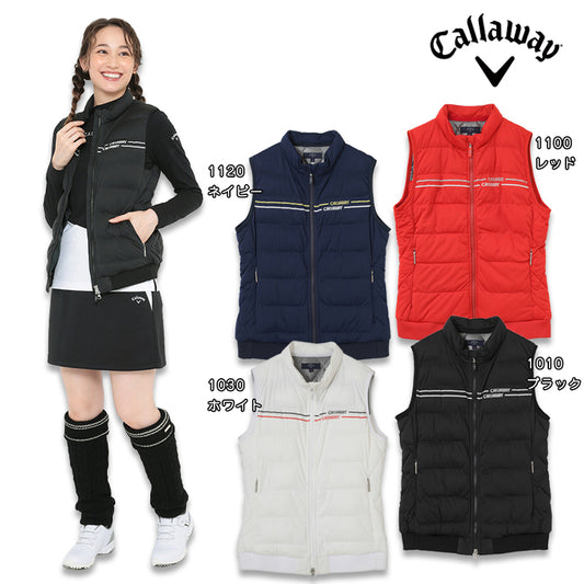 中綿入りスターストレッチフルジップベスト WOMENS