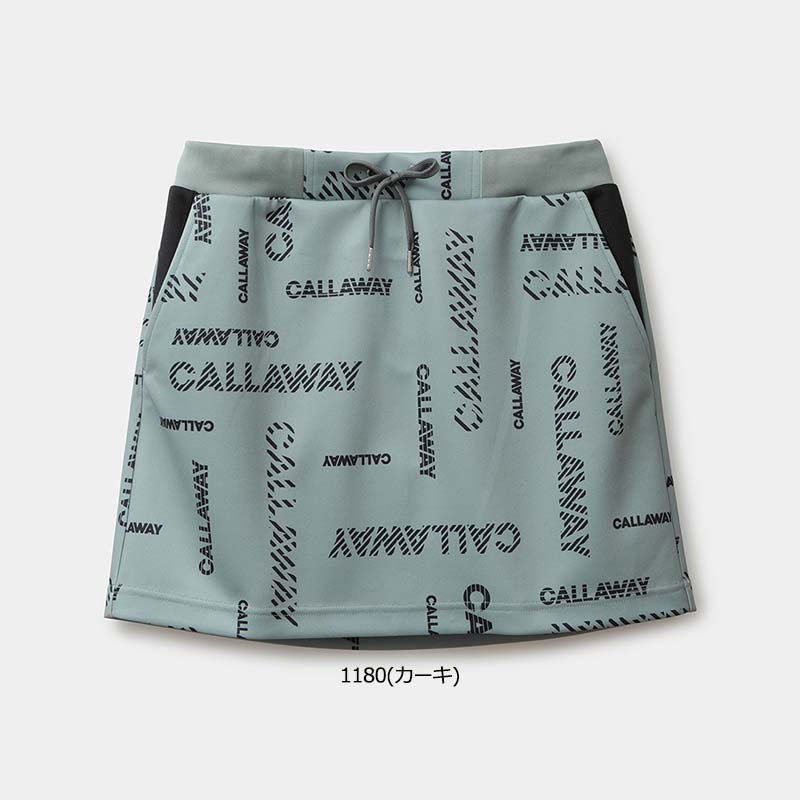 CALLAWAY Print Cardboard Knit Skirt