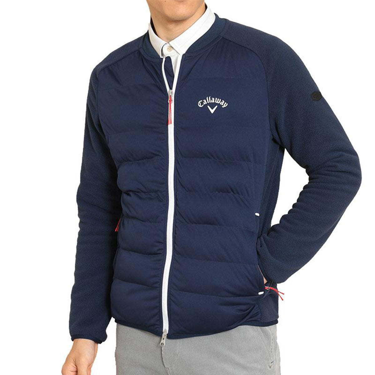 Callaway Star Stretch Fleece Full Zip Sweatshirt for Men Golf Wear