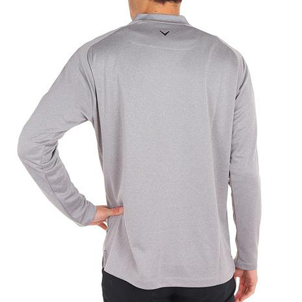 Callaway Long Sleeve Mock Neck Shirt Stretch Smooth Men's Golf Wear