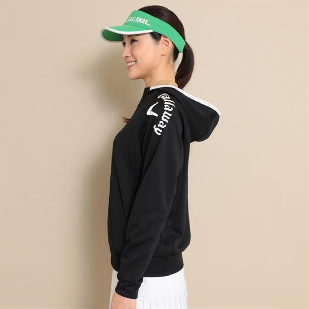 Callaway Cardboard Full Zip Sweatshirt for Women Golf Wear