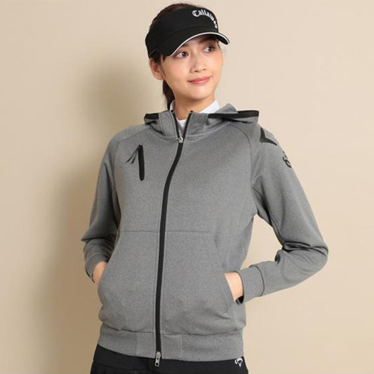 Callaway Cardboard Full Zip Sweatshirt for Women Golf Wear