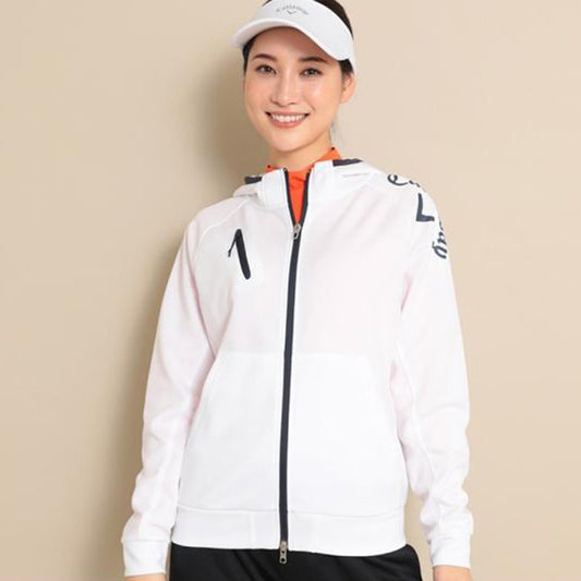 Callaway Cardboard Full Zip Sweatshirt for Women Golf Wear