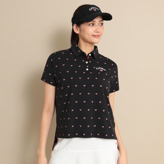 Callaway Love Callaway Stretch Jersey Short Sleeve Shirt Women's Golf Wear