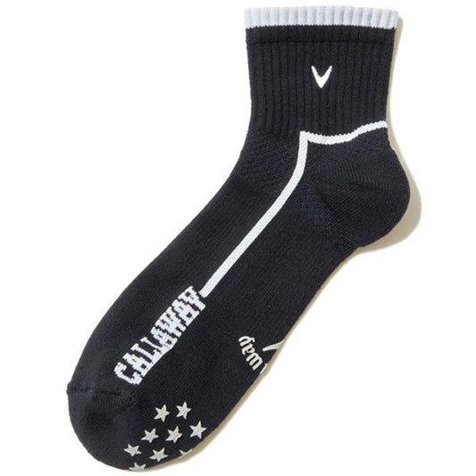 Callaway Men's Golf Wear Short Socks with Heel Support