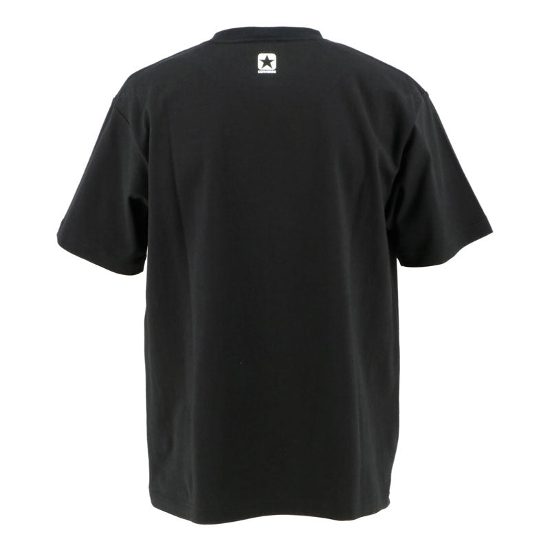 Crew Neck T-Shirt Chest Pocket Athletic Activewear Heavyweight