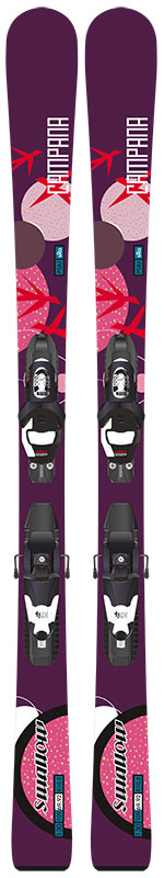 キッズ ジュニア スキー板 ビンディングセット 子供用 ボーイズ ガールズ