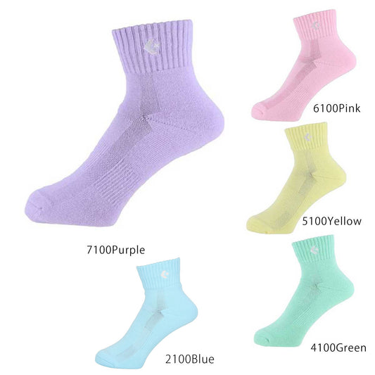 Colored ankle socks, pastel colored basketball socks