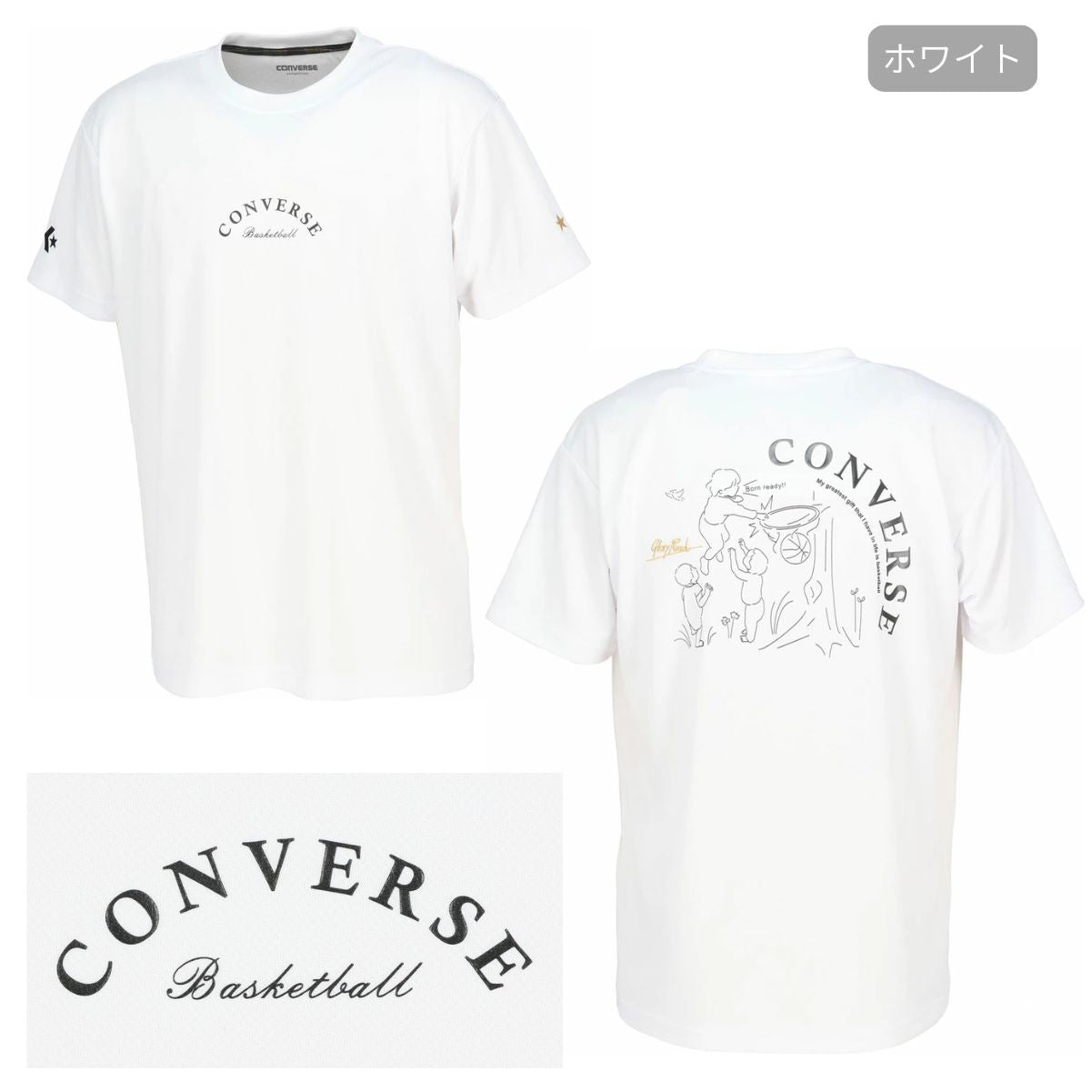 GS プリントTシャツ バスケットボール プラクティスシャツ 半袖 トップス