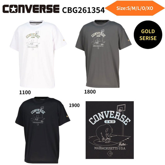 ユニセックス バスケットボール バスケ 半袖Tシャツ ゴールドシリーズ プリントTシャツ