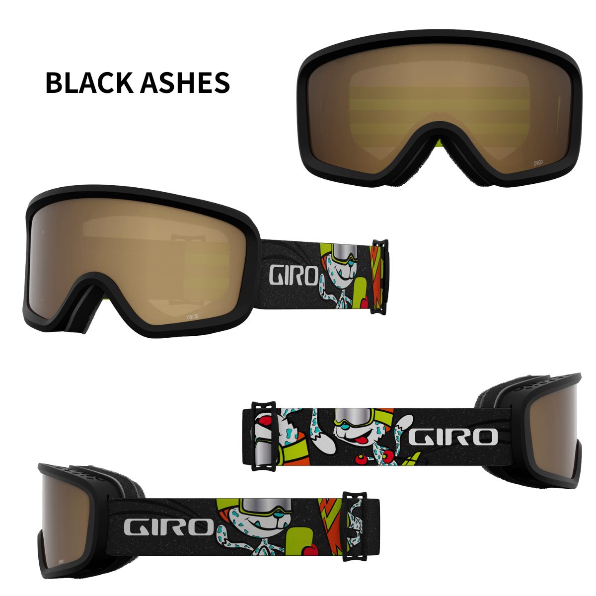 チコ2.0 スノーゴーグル スキー スノーボード キッズ ジュニア 子供用