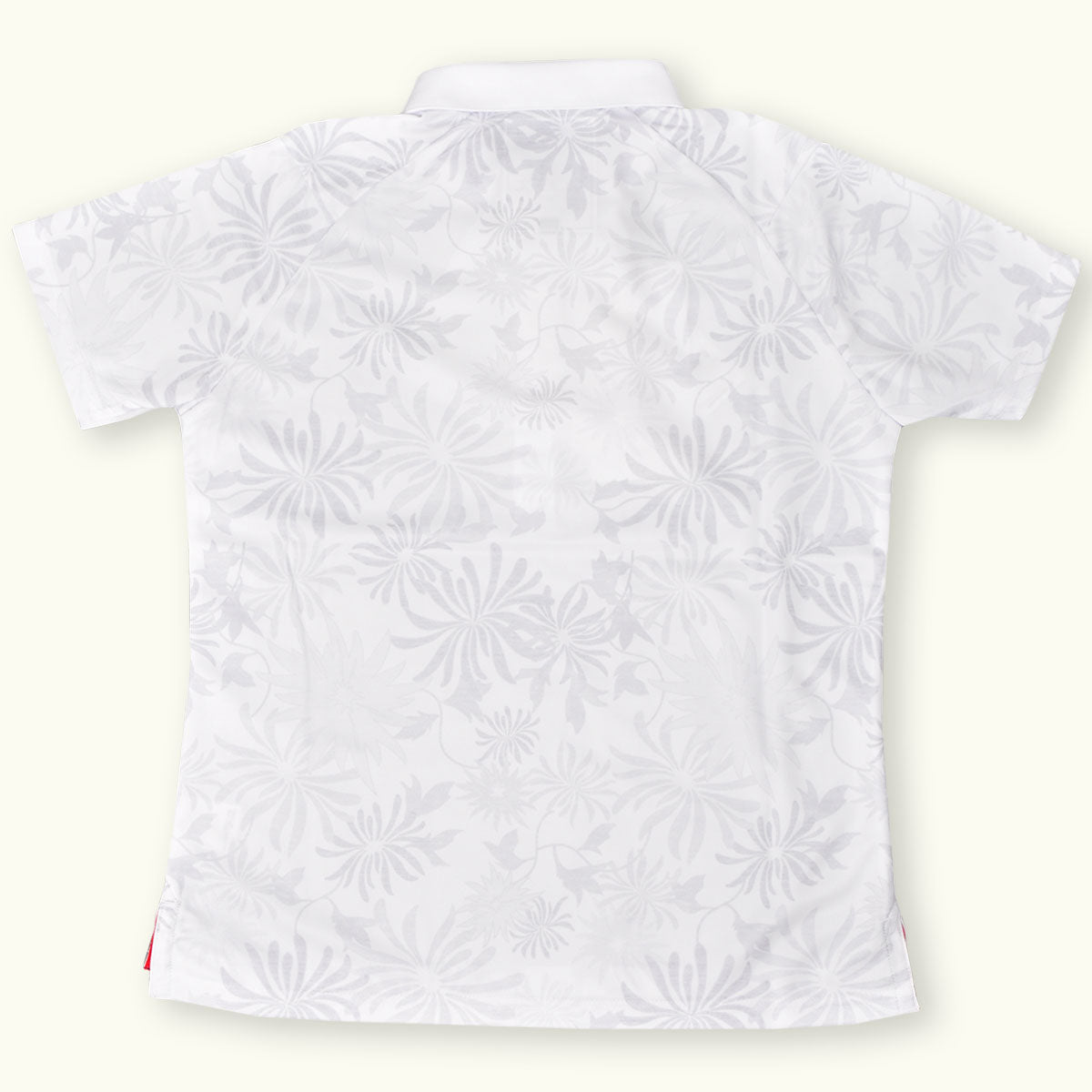 CLUNK Botanical Polo for Women, Golf Wear, Sweat-Absorbent, Quick-Drying, UV Protection