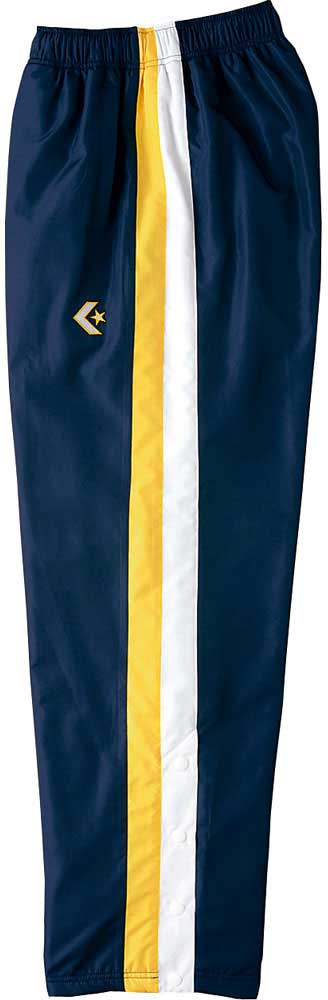 0S_Warm-up pants (buttoned hem) Men's basketball wear Breaker