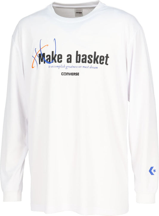 Men's Printed Long Sleeve Shirt, Basketball Practice Shirt, Practice Long Sleeve