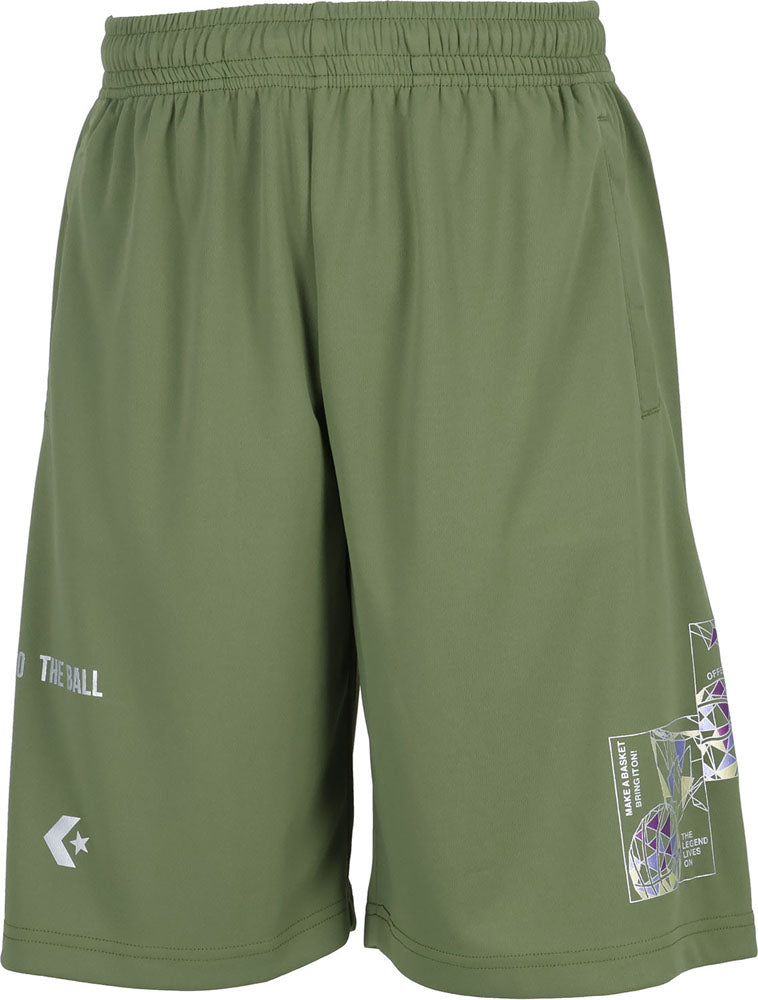 Men's Practice Pants with Pockets Basketball Wear Shorts