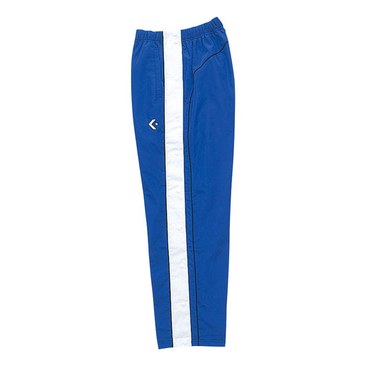 Junior basketball wear warm-up pants with full side opening