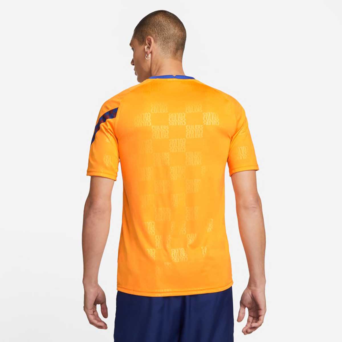 FCB メンズ Dri-FIT プレマッチ サッカートップ FCバルセロナ サッカーシャツ