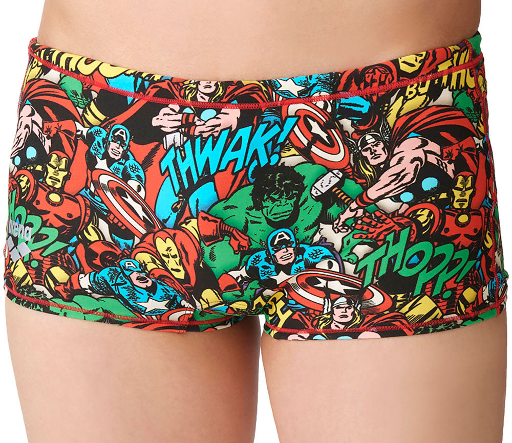 MARVEL Junior Boys Competitive Swimwear Training Swimsuit Spats Practice