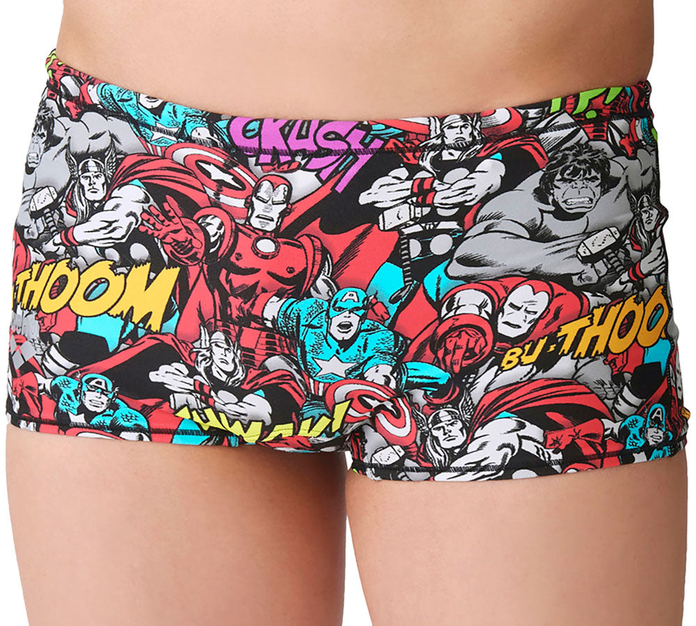 MARVEL Junior Boys Competitive Swimwear Training Swimsuit Spats Practice