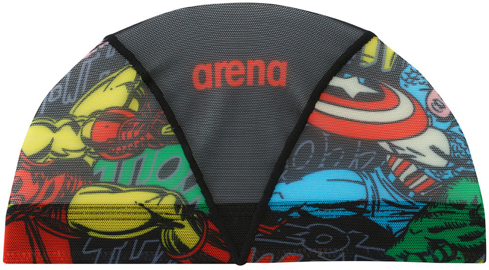 MARVEL Avengers Swim Mesh Cap Sublimation Print Swimming Practice