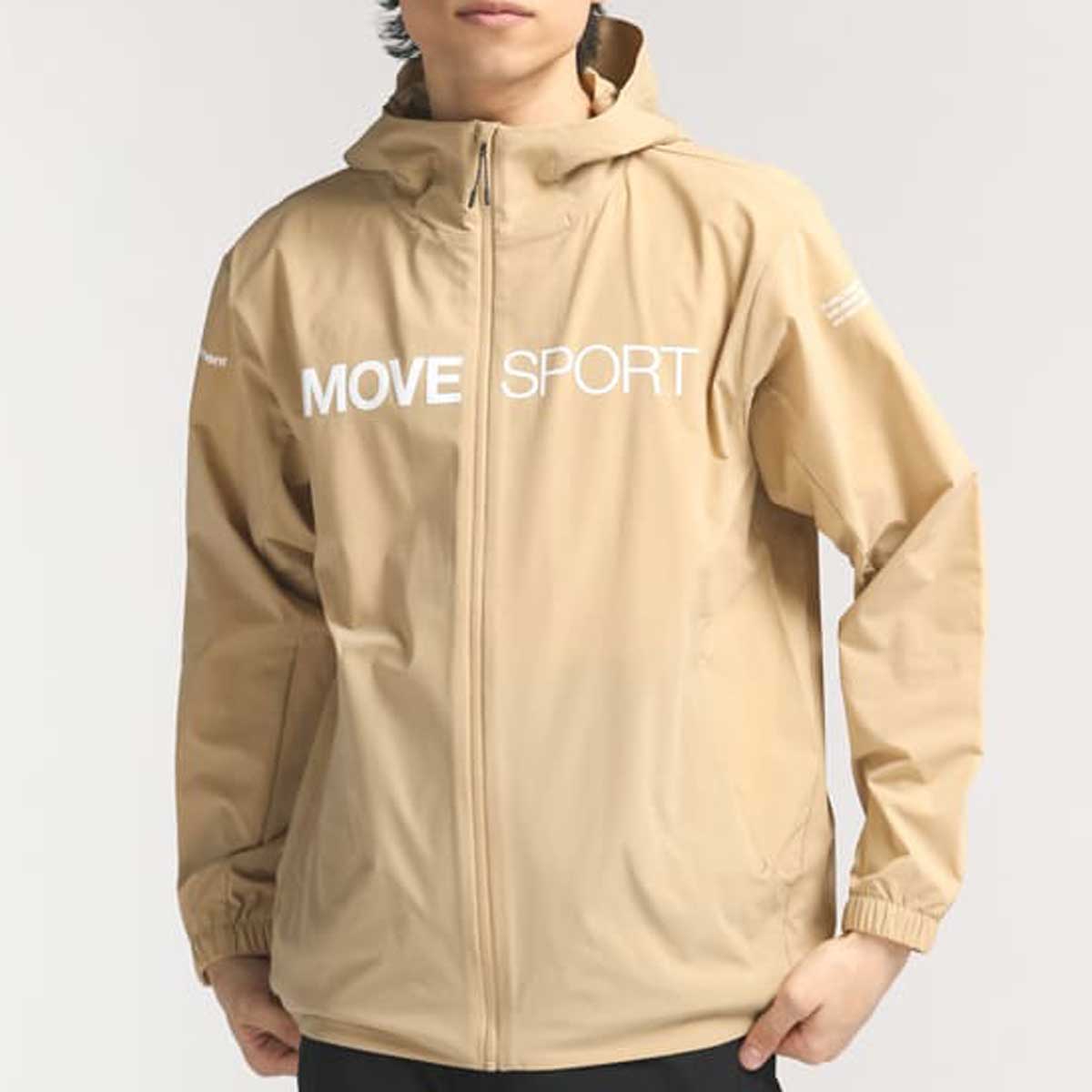 メンズ AIRY TRANSFER ライトリップ フルジップフーディー