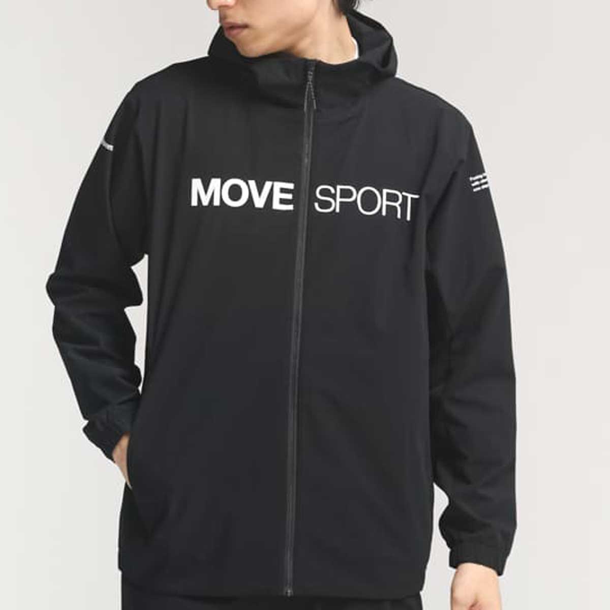 メンズ AIRY TRANSFER ライトリップ フルジップフーディー