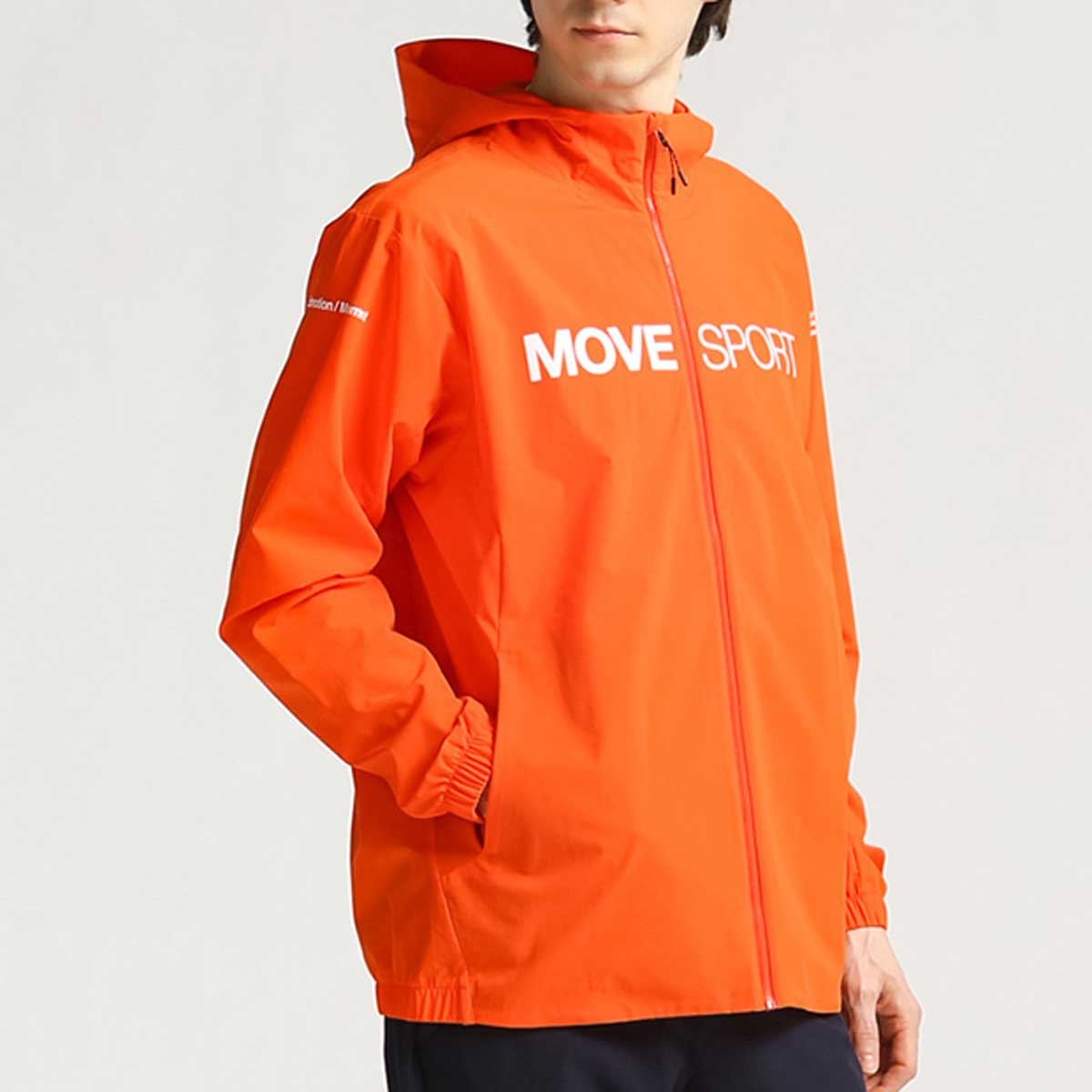 メンズ AIRY TRANSFER ライトリップ フルジップフーディー