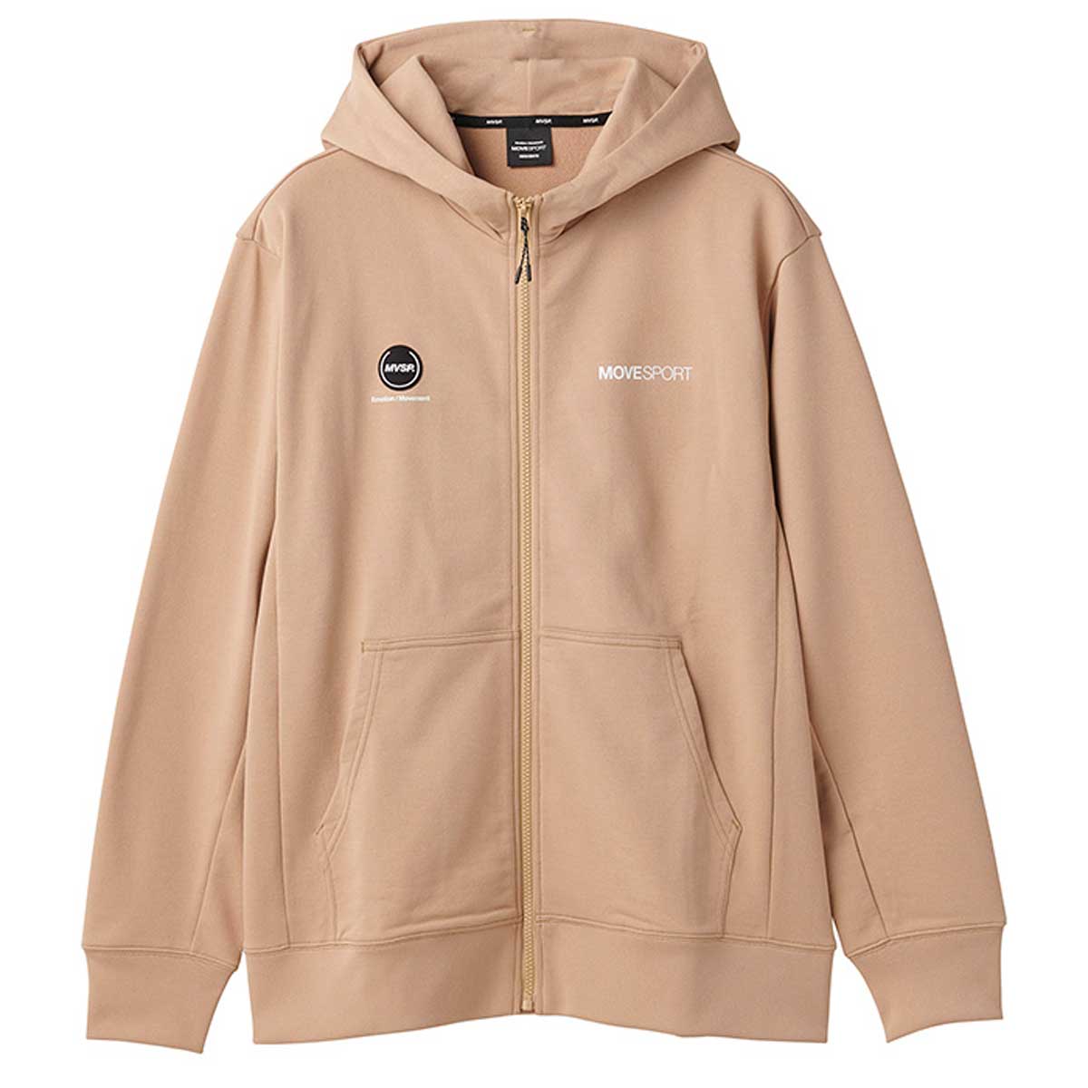 メンズ FRENCH TERRY フードロゴ フルジップフーディー