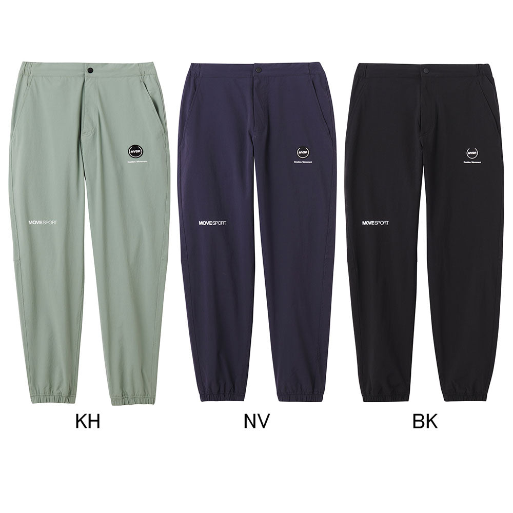 4-way stretch nylon easy jogger pants, cool to the touch long pants